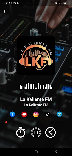 La Kaliente Radio Screenshot 1