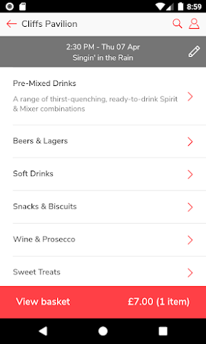 Cliffs Pavilion Bars Screenshot 1