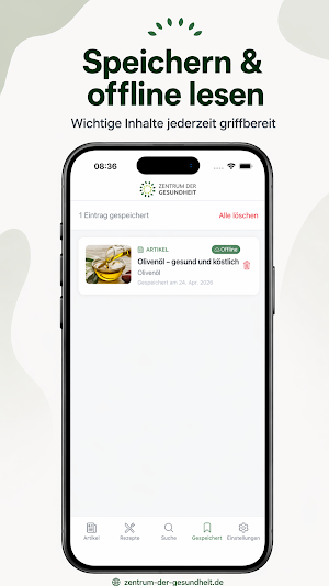 Zentrum der Gesundheit Screenshot 2