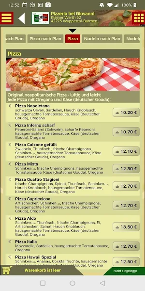 Pizzeria bei Giovanni Screenshot 0