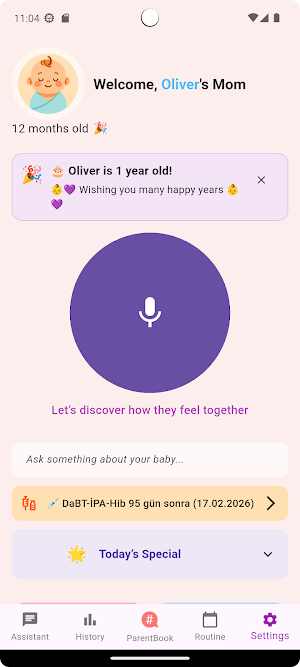 Parentfy: Baby Tracker Screenshot 0