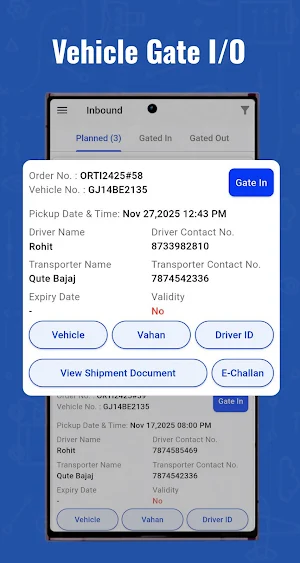 Haulog Gate I/O Screenshot 1