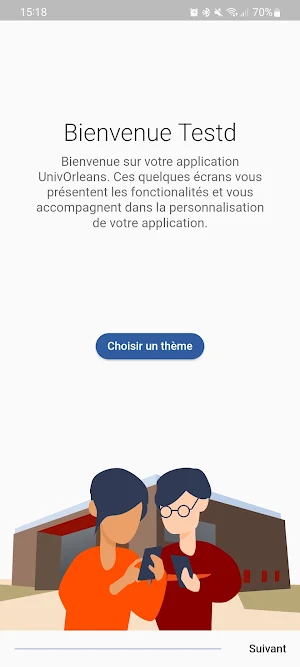 UnivOrleans Screenshot 1