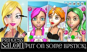 Princess 3D Salon Gold Screenshot 0