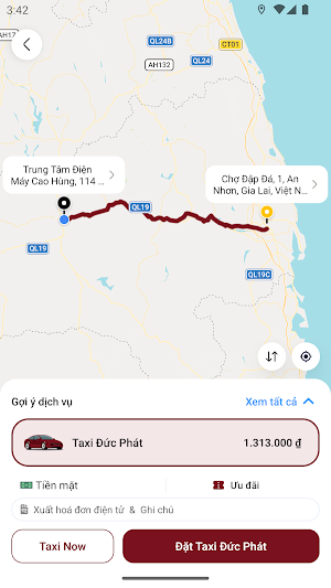 Taxi Đức Phát Screenshot 2