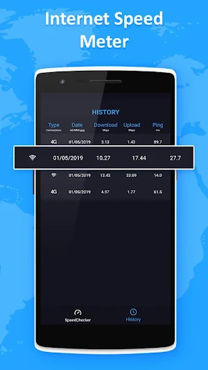 Internet Speed Test - Meter Screenshot 1