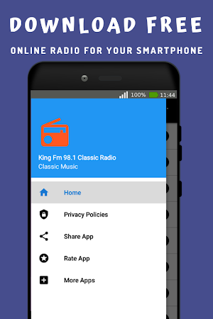 King Fm 98.1 Classic Radio Screenshot 2