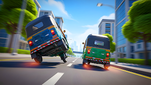 Tuk Tuk Rickshaw Ev Auto Game Screenshot 1