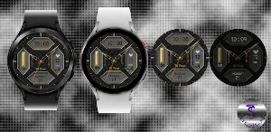 Geometric Watch Face Wear OS Screenshot 1
