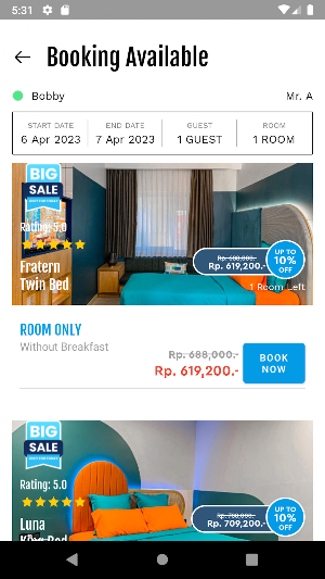 Mr. A Hotel Screenshot 2