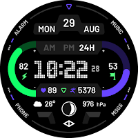 Vision 3: Digital Watch Face