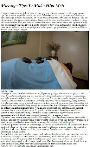 How to Do a Back Massage Screenshot 2