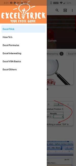 Tutorial For Excel Advanced Screenshot 1