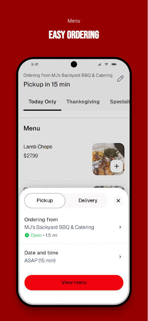 MJ's Backyard BBQ & Catering Screenshot 2