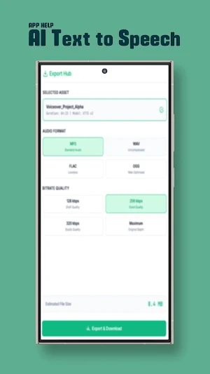 CoquiAi: TTS App Help Screenshot 2