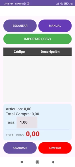 Mi lista de Víveres  VENEZUELA Screenshot 2