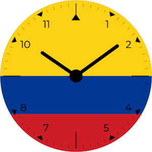 Colombia Analog Watch Face Screenshot 3