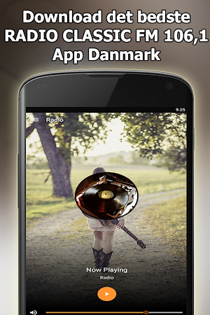 Radio CLASSIC FM 106,1 Online Gratis Danmark Screenshot 1