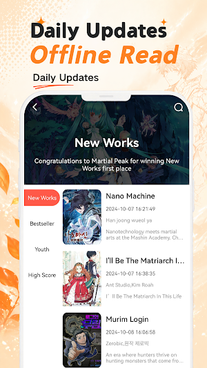 MangaFlow: Comic Hub Screenshot 3