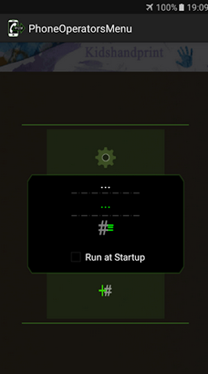 Phone Operators Menu Pro Screenshot 0