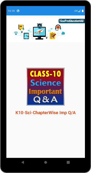 10th class science important Q&A (Chapter-wise) Screenshot 1