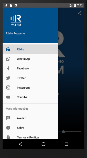 Rádio Roquette Screenshot 1