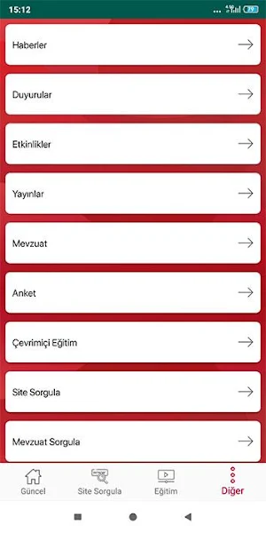 ETBİS Screenshot 1
