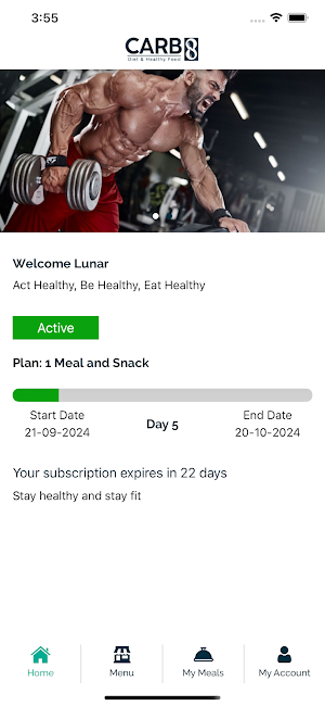 Carb8 Restaurant Screenshot 1