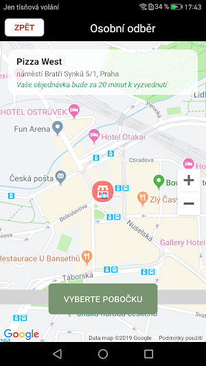 Pizza West Praha Screenshot 1