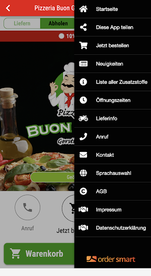 Pizzeria Buon Gusto Gersthofen Screenshot 2