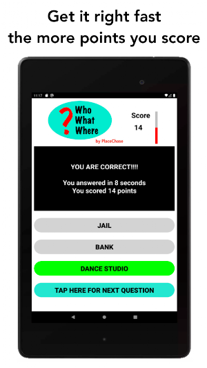 PlaceChase WhoWhatWhere NYC Screenshot 2
