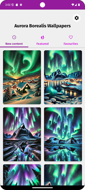 Aurora Borealis Wallpapers Screenshot 2