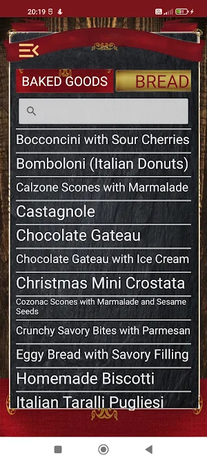 Recipes from Italian Kitchen Screenshot 0