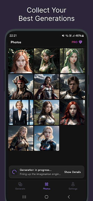 Riveri: AI Avatar Generator Screenshot 1