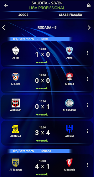 Campeonato Arabia Saudita Screenshot 2