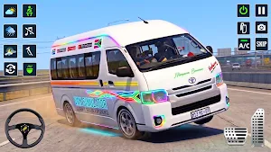Mini Bus Simulator:Van Driving Screenshot 3