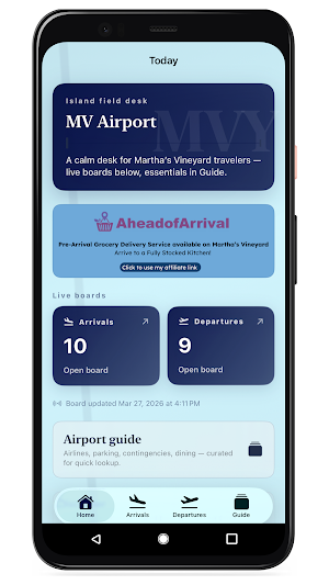 Martha's Vineyard Airport Screenshot 0