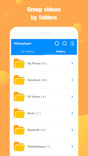 Video Player  for Android Screenshot 1