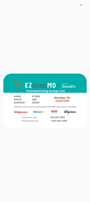 EZaccessMD Screenshot 1