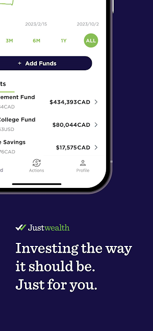 Justwealth Screenshot 2