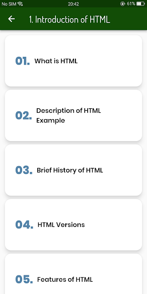 Learn HTML Coding PRO Screenshot 3