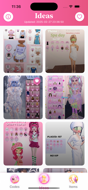 DTI Code Dress to Impress Code Screenshot 0