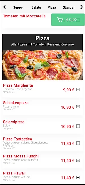 Pizzeria Giovanni Fürstenfeld Screenshot 1