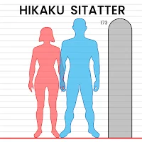 Hikaku Sitatter Height Compare