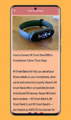Xiaomi Mi Smart Band 5 guide Screenshot 3