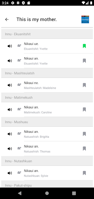 Innu Conversation Screenshot 3