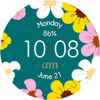 Flower Full HD: Watch Face