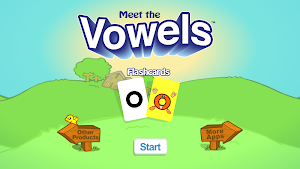 Meet the Vowels Flashcards Screenshot 0