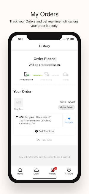 ANB TERIYAKI Screenshot 2