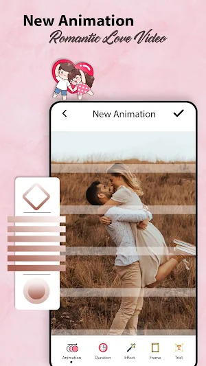 Romantic Love video maker Screenshot 3